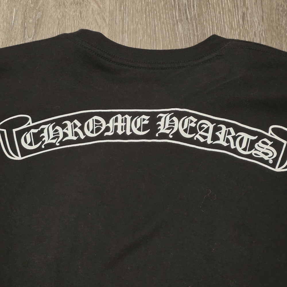 Chrome Hearts MultiColor Cross Cemetery Black Mens Large Longsleeve - Picture 4 of 9